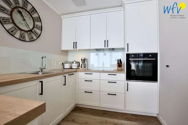 Küche / Küchenzeile Villa Petersen Ferienwohnung Strandliebe