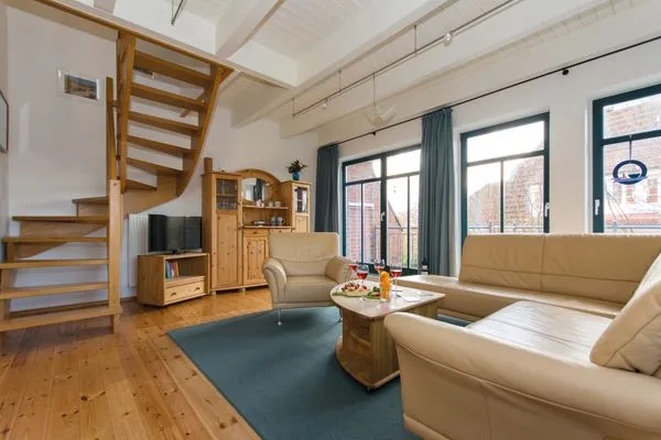 Wohnzimmer Landhaus Heine Eck-Huus Whg. 02
