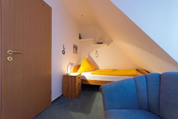 Schlafen II mit Einzelbetten Landhaus Heine Eck-Huus Whg. 02