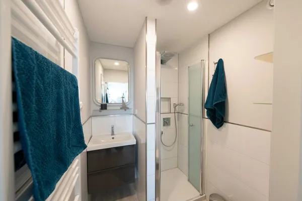 Badezimmer Panoramic Meeresrauschen Sierksdorf