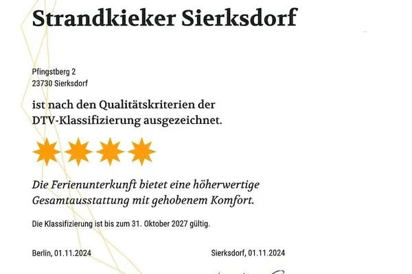 Grundriss Panoramic Strandkieker Sierksdorf