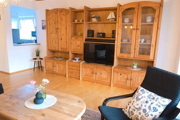 Wohnzimmer  Ferienwohnung Ebbe