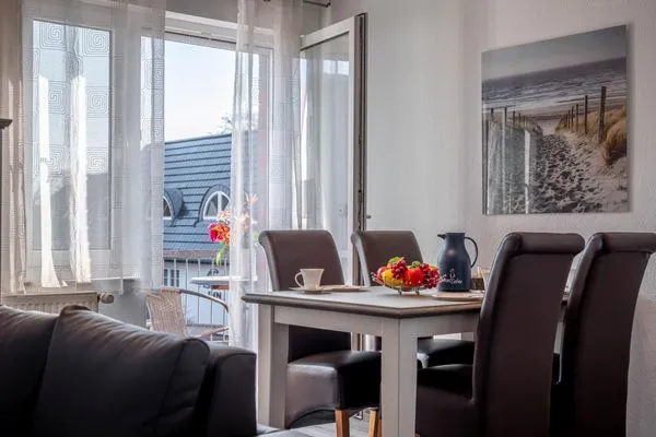 Essbereich mit Blick zum Balkon  Bahnhofstraße 10 - Wohnung 3