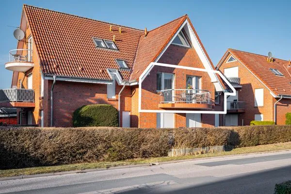 Blick auf den Balkon  Bahnhofstraße 10 - Wohnung 3