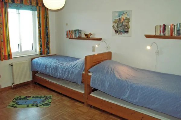 Schlafen II mit Einzelbetten + ausziehbarer Matratze  Dünenblick Whg. 08