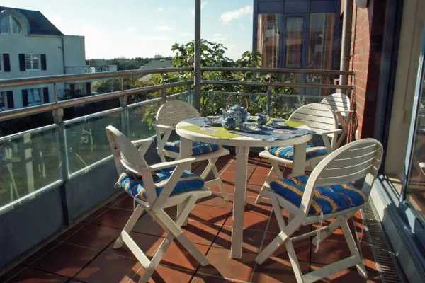 Balkon  Dünenblick Whg. 08