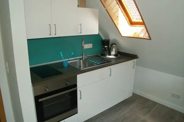 Küche / Küchenzeile Haus Friese Haus Friese 5 Whg. 01 Friesenblau