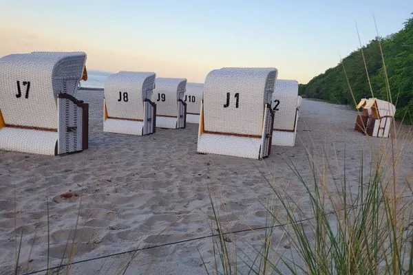 wohnungseigener Strandkorb April bis Oktober 26  Bernsteinquartier, Whg. 04.40 "Küstenzauber"