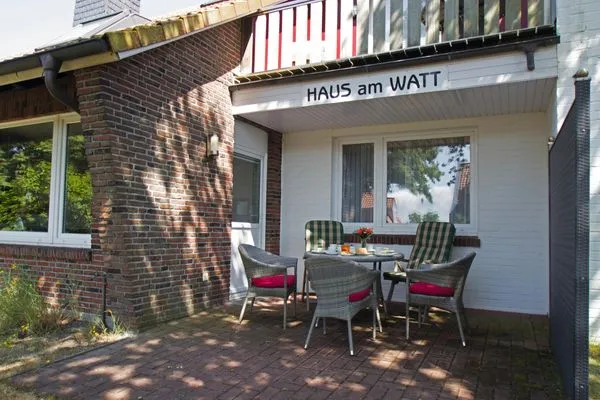 Terrasse Haus am Watt Haus am Watt Whg. 01