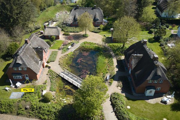 Friesenhof Whg. 11 Amrum - Vogelperspektive