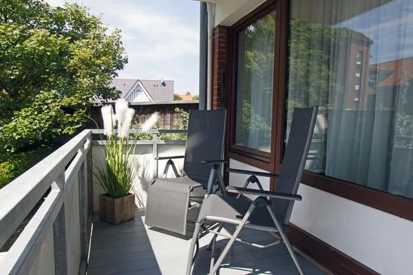 Balkon Zedeliusstraße 14 Inselglück Whg. 02