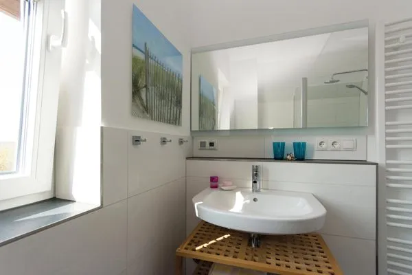Badezimmer Kapitänshaus Kapitänshaus Whg. 10 Düne Süd