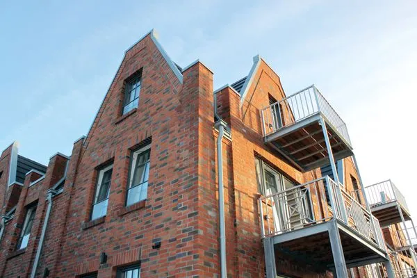 Nordwestansicht Kapitänshaus Kapitänshaus Whg. 10 Düne Süd