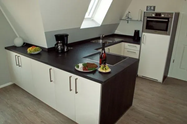 Küche / Küchenzeile Kapitänshaus Kapitänshaus Whg. 12 meerZEIT