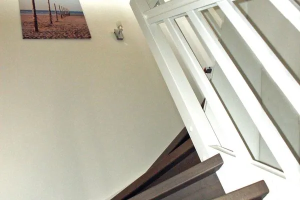 Kindersicherung am oberen Treppenaufgang Kapitänshaus Kapitänshaus Whg. 12 meerZEIT