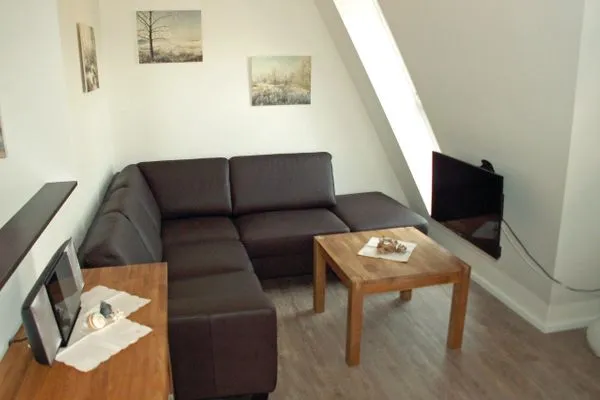 Wohnzimmer Kapitänshaus Kapitänshaus Whg. 12 meerZEIT