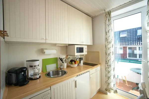 Küche / Küchenzeile Haus Klippersteven Haus Klippersteven Whg. 16 Kleen Smutje