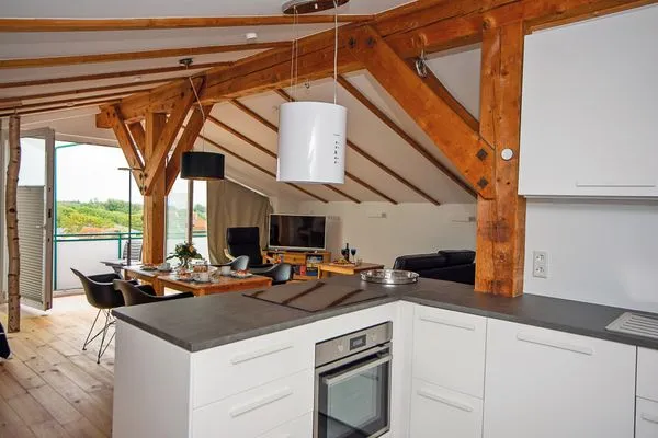 Küche / Küchenzeile Haus Klippersteven Haus Klippersteven Whg. 17 Inselblick
