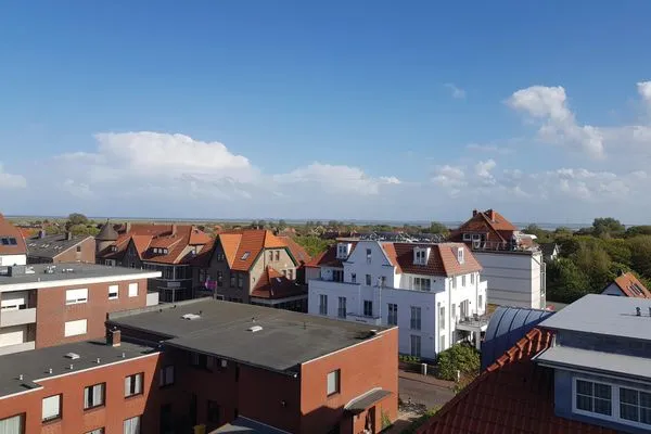 Balkonblick nach Süden Haus Klippersteven Haus Klippersteven Whg. 17 Inselblick
