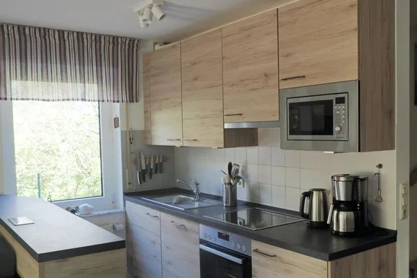 offene Küche zum Wohnzimmer  Haus Kress