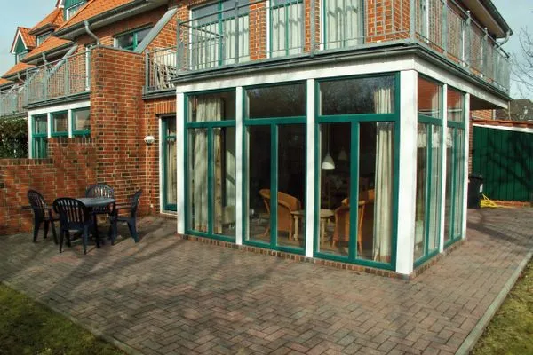 Terrasse Landhaus Heine Landhaus Heine Whg. 01