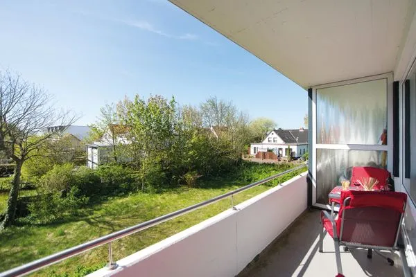 Balkon Haus am alten Leuchtturm Haus Am Alten Leuchtturm Whg. 15