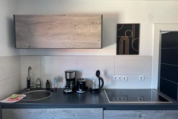 Küche / Küchenzeile  Charmantes Appartement "Florian" mit 3 Schlafzimmern in Bernburg