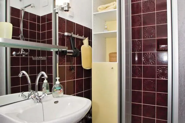Badezimmer  Haus Mellum Whg. 06 Leuchtfeuer