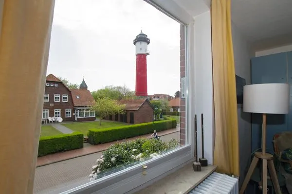 Blick auf Sehenswürdigkeit  Haus Mellum Whg. 06 Leuchtfeuer