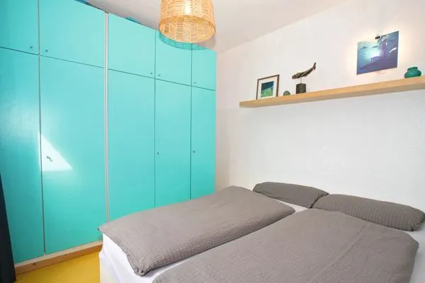 Schlafzimmer  Haus Mellum Whg. 06 Leuchtfeuer