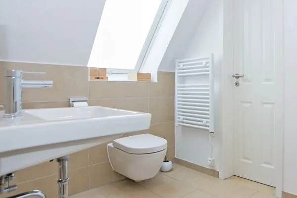 oberes Badezimmer Bootshaus Bootshaus I Whg. 7 onWooge