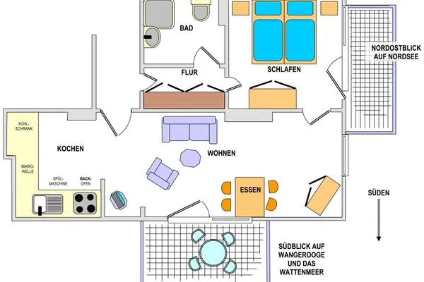 Grundriss  Haus Passat Whg. 25