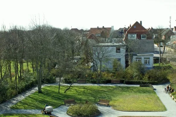 Westblick zum Rosengarten Residenz am Rosengarten Residenz am Rosengarten Whg. 29 Parkblick