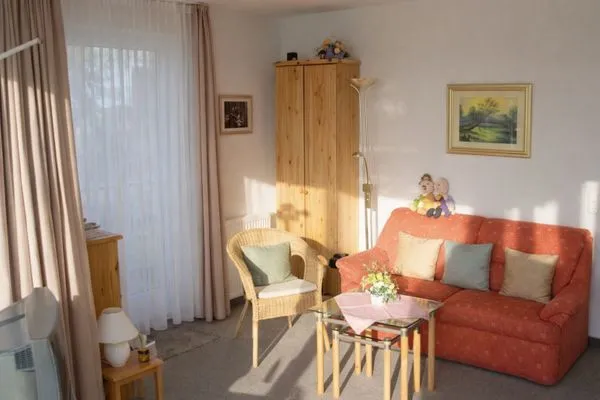 Wohnzimmer Haus Düne 5 Wohnnug 4