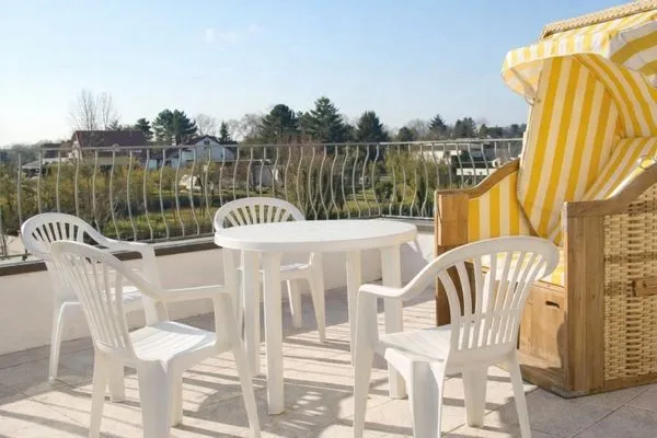 Balkon Haus Düne 5 Wohnnug 4