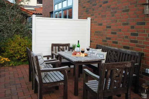 Terrasse Westen  Käpt'n Seebär Whg. 01