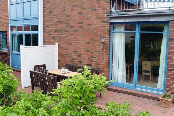 Terrasse Westen  Käpt'n Seebär Whg. 01