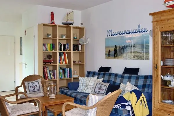 Wohnzimmer  Käpt'n Seebär Whg. 01