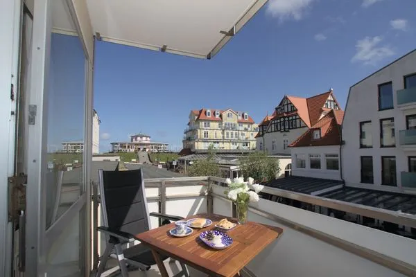 Balkonblick Haus Seeluft Haus Seeluft Whg. 24 Friesenkoje