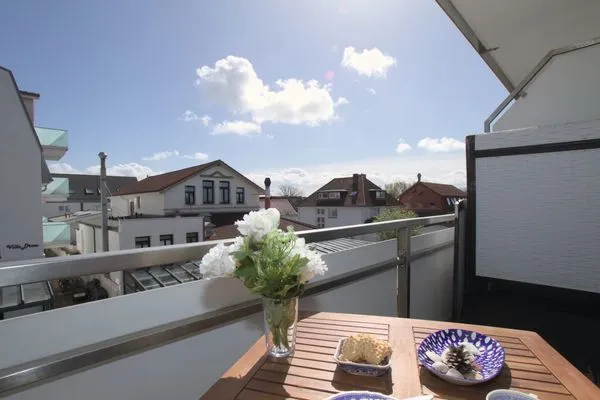Balkon Haus Seeluft Haus Seeluft Whg. 24 Friesenkoje