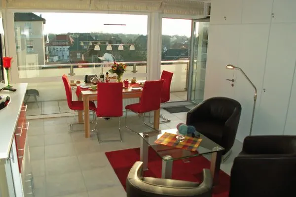 Wohnzimmer und Eßbereich Haus Seeluft Haus Seeluft Whg. 29