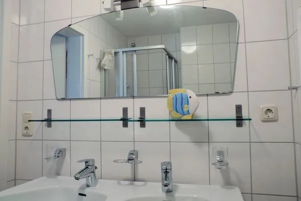 Badezimmer  Haus Seute Deern Whg. 01 Strandläufer