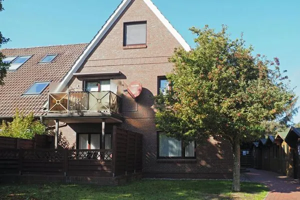 Südansicht  Haus Seute Deern Whg. 01 Strandläufer