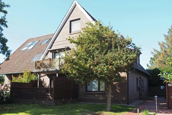 Südansicht  Haus Seute Deern Whg. 01 Strandläufer