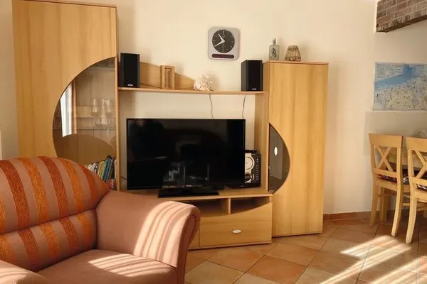 Wohnzimmer  Haus Seute Deern Whg. 01 Strandläufer