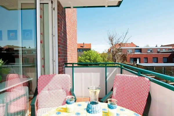 Balkon Haus Klippersteven Haus Klippersteven Whg. 08 Seestern