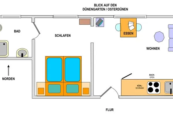 Grundriss Haus Sonnenschein Haus Sonnenschein Whg. 06