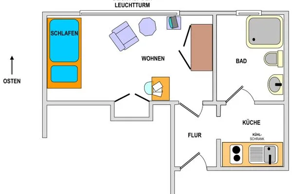 Grundriss Haus Sonnenschein Sonnenschein Whg. 07