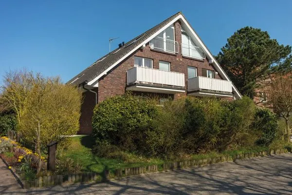 Südostansicht Bootsweg 8 Vorderdeck Whg. 05