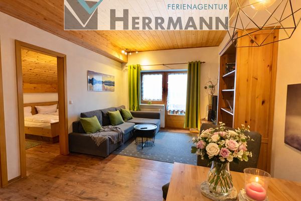  Ferienwohnung Forggenseeblick Ferienwohnungen in Schwangau - Wohnzimmer